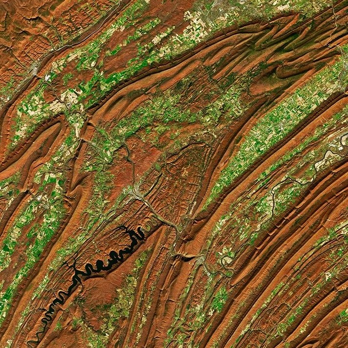 Earth from orbit