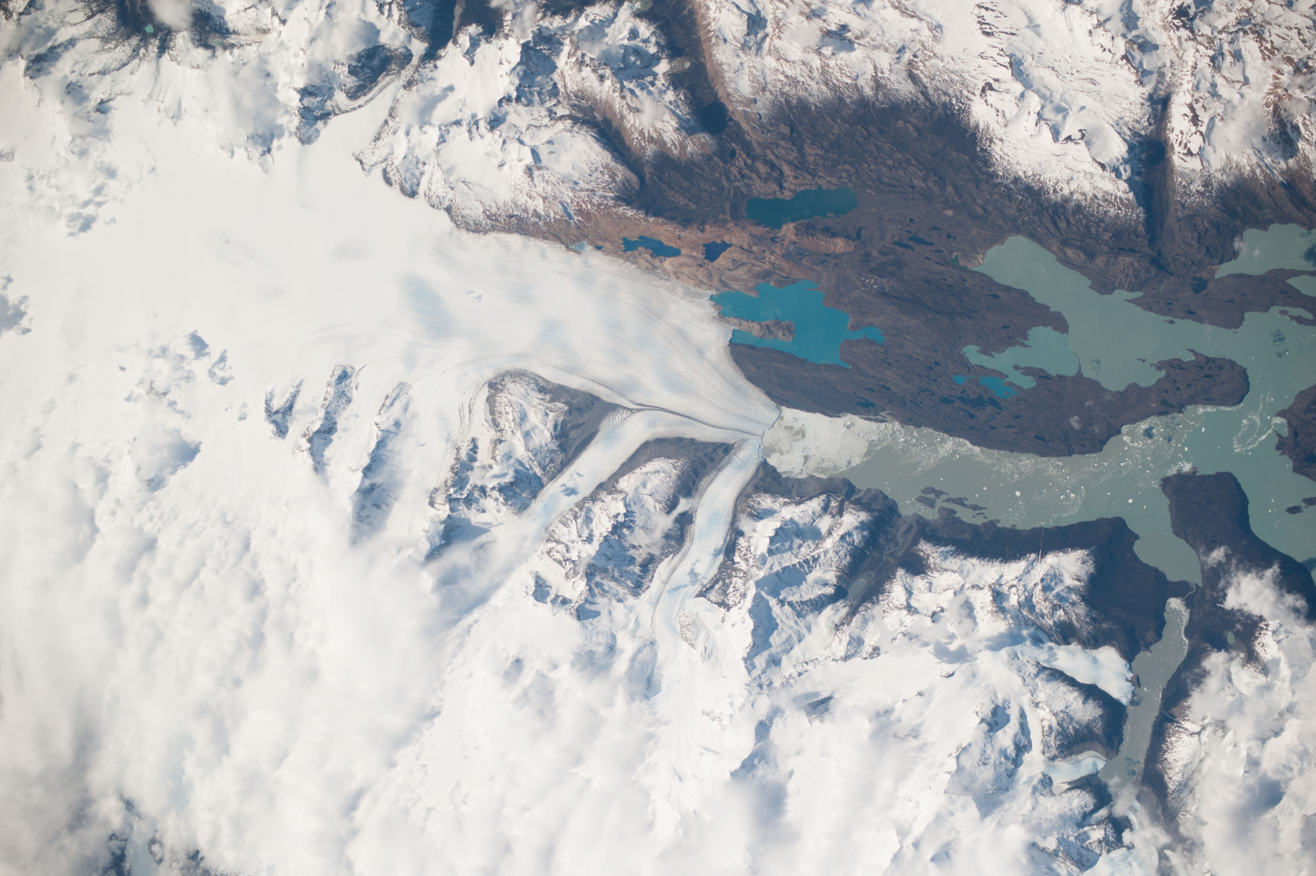 Glaciated landscape